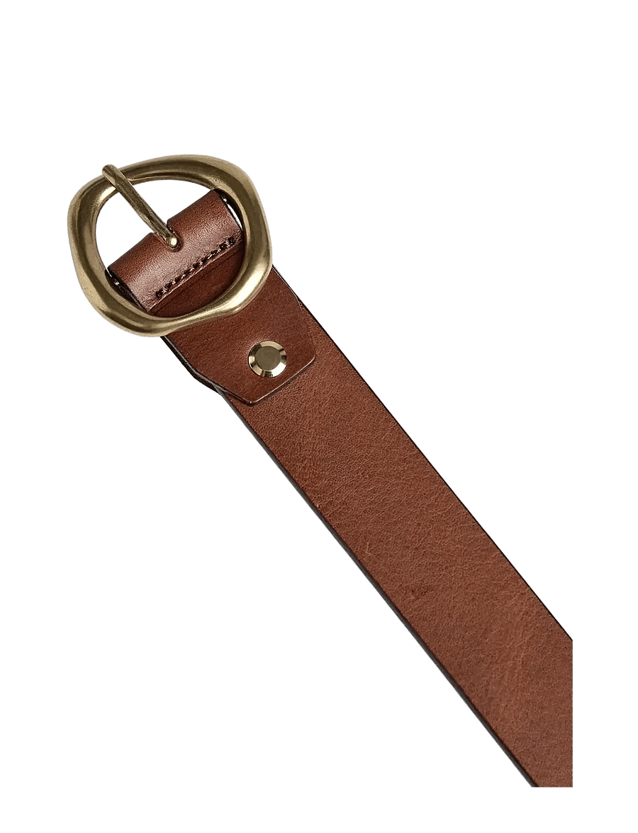 Markberg - TrinityMBG - ledergürtel - cognac w/br. gold - 4