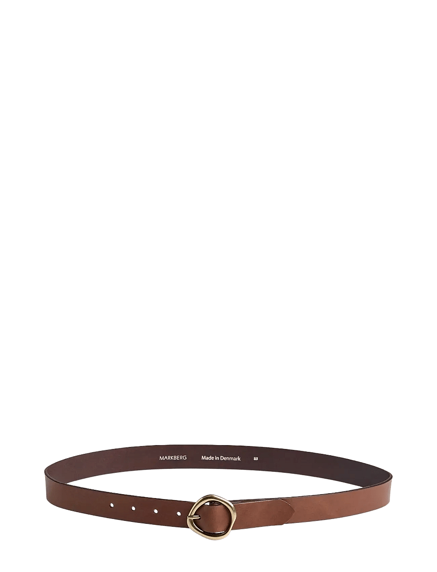 Markberg - TrinityMBG - ledergürtel - cognac w/br. gold - 5