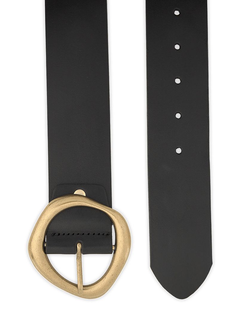 Markberg - KevaMBG Waist Belt - midjeskärp - 153 black w/br. gold - 3