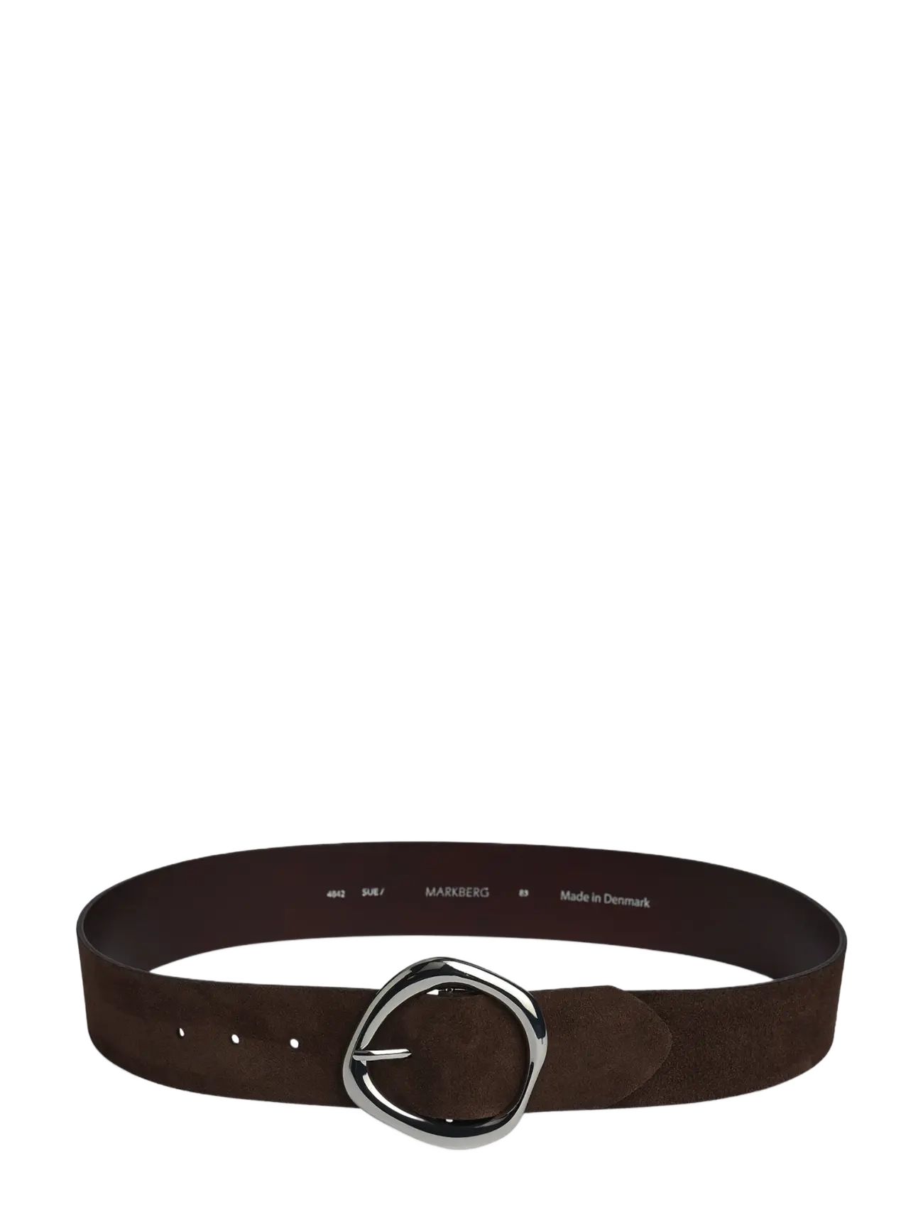 Markberg - KevaMBG Waist Belt, Suede - dark brown - 2