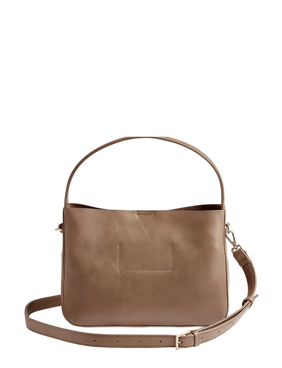 Markberg - EsaMBG Crossbody Bag, Ant. - modetrends - caramel w/br. gold - 4