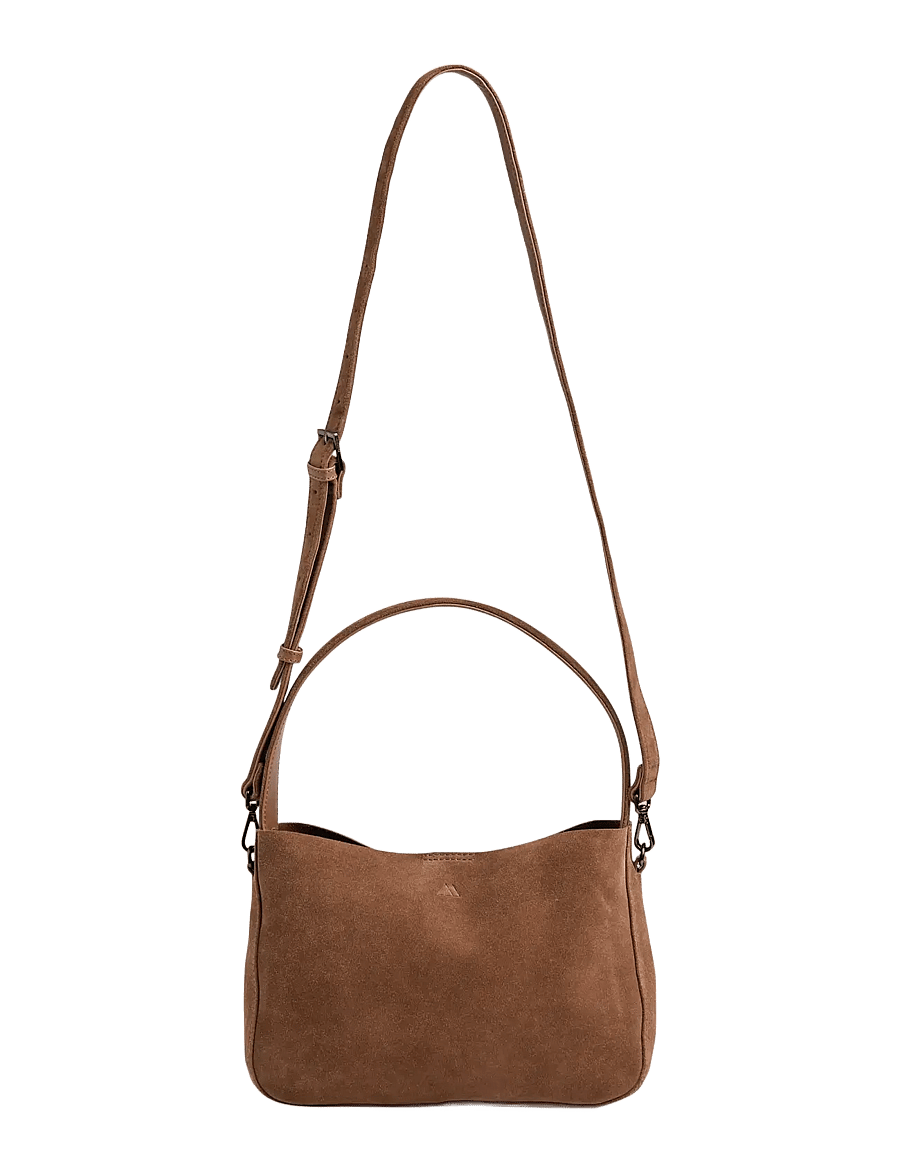 Markberg - EsaMBG Cross. Bag, Suede - chestnut - 4