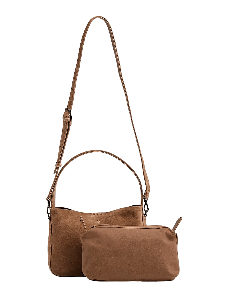 Markberg - EsaMBG Cross. Bag, Suede - chestnut - 5