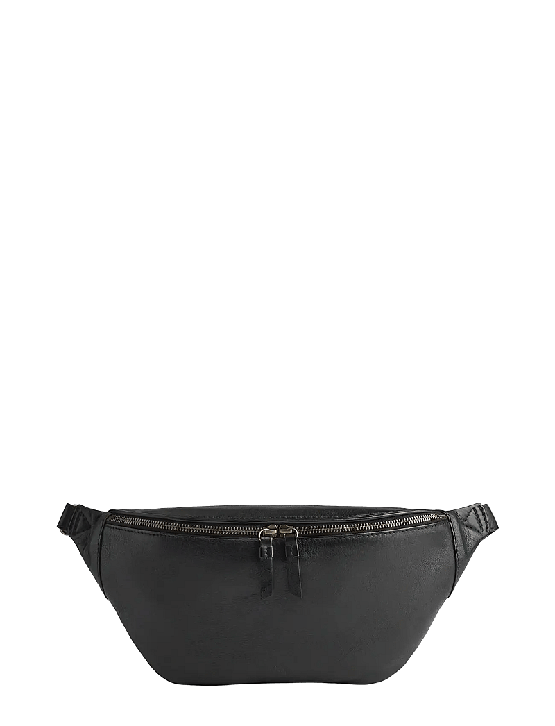 Markberg - CamdenMBG Bum Bag, Soft Vint. - modetrends - black w/br. gold - 0