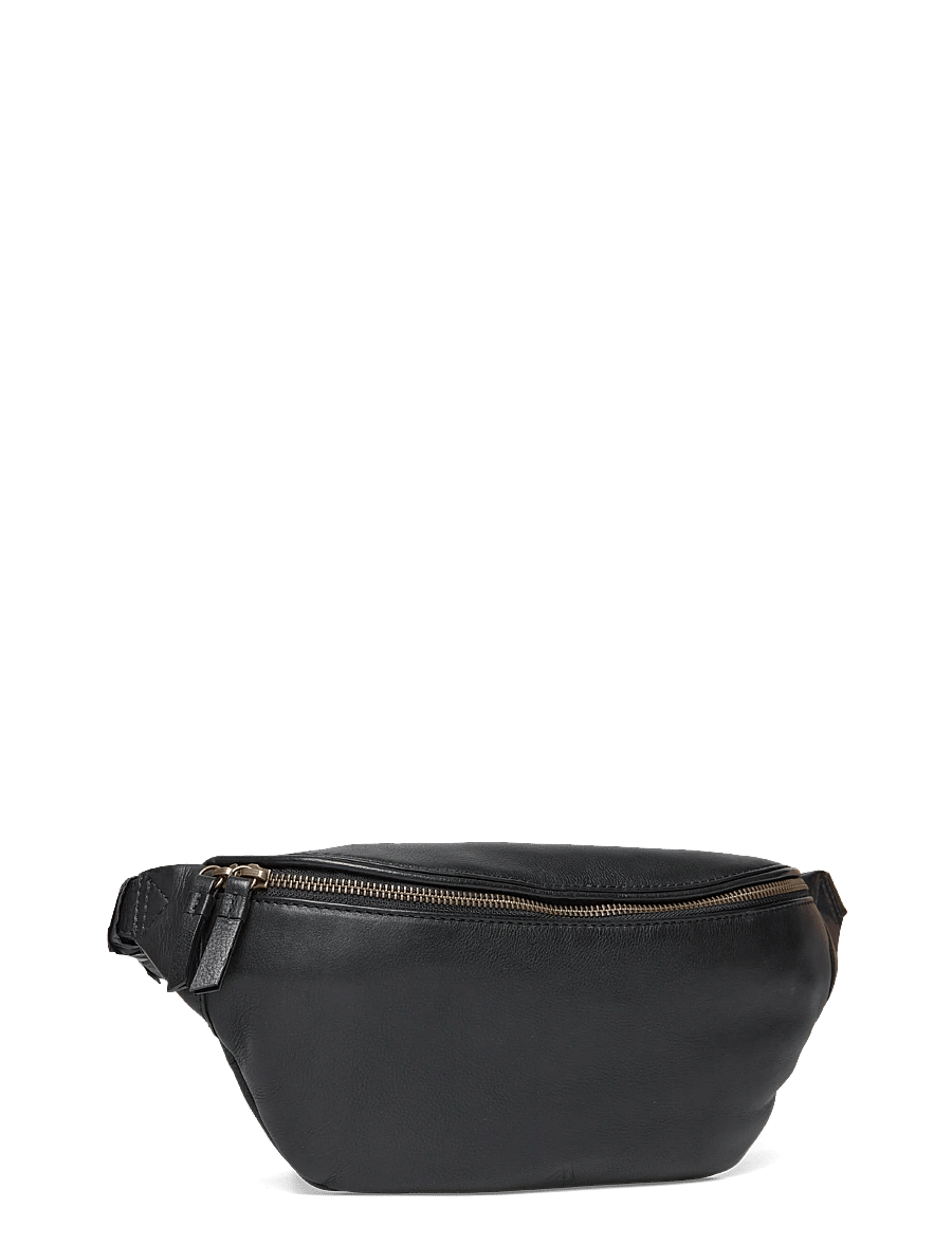 Markberg - CamdenMBG Bum Bag, Soft Vint. - modetrender - black w/br. gold - 2