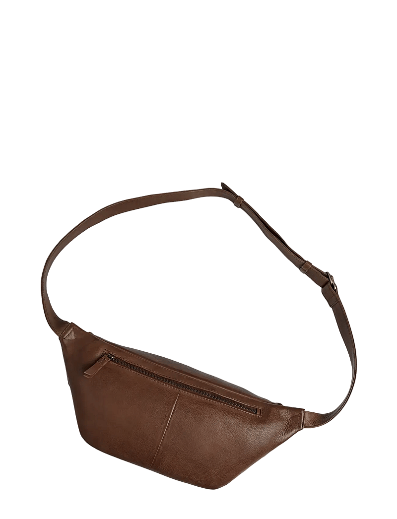 Markberg - CamdenMBG Bum Bag, Soft Vint. - modetrender - cognac w/br. gold - 2