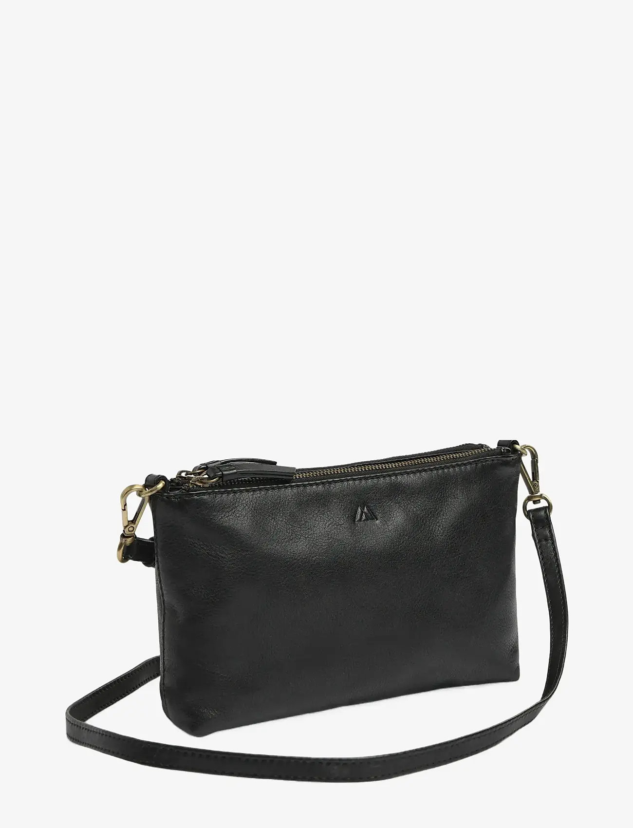 Markberg - MikalaMBG Cross. Bag,Soft Vin. - mode trends - black w/br. gold - 1