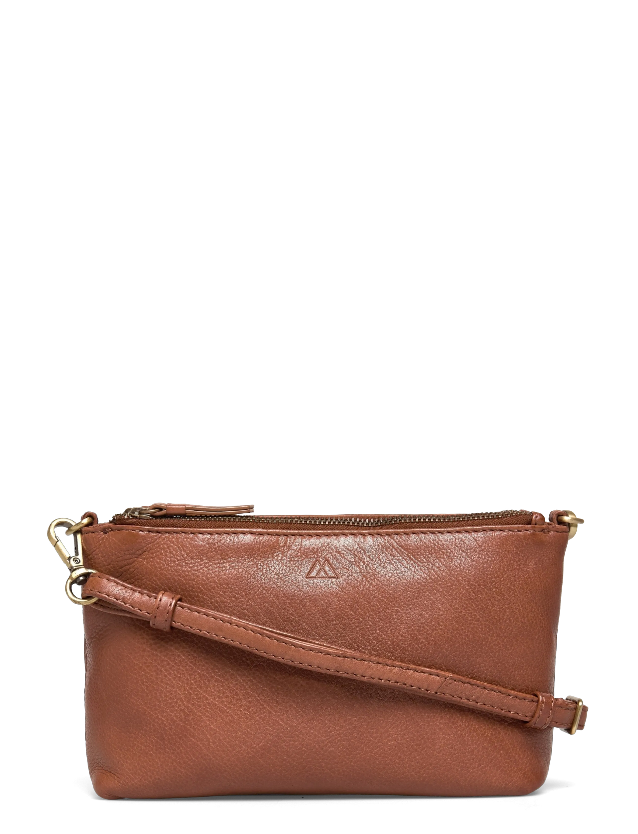 Markberg MikalaMBG Cross. Bag,Soft Vin. - Laukut - COGNAC W/BR. GOLD / brown