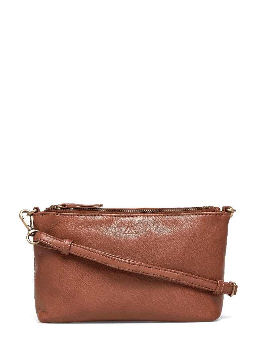 Markberg - MikalaMBG Cross. Bag,Soft Vin. - cognac w/br. gold - 0