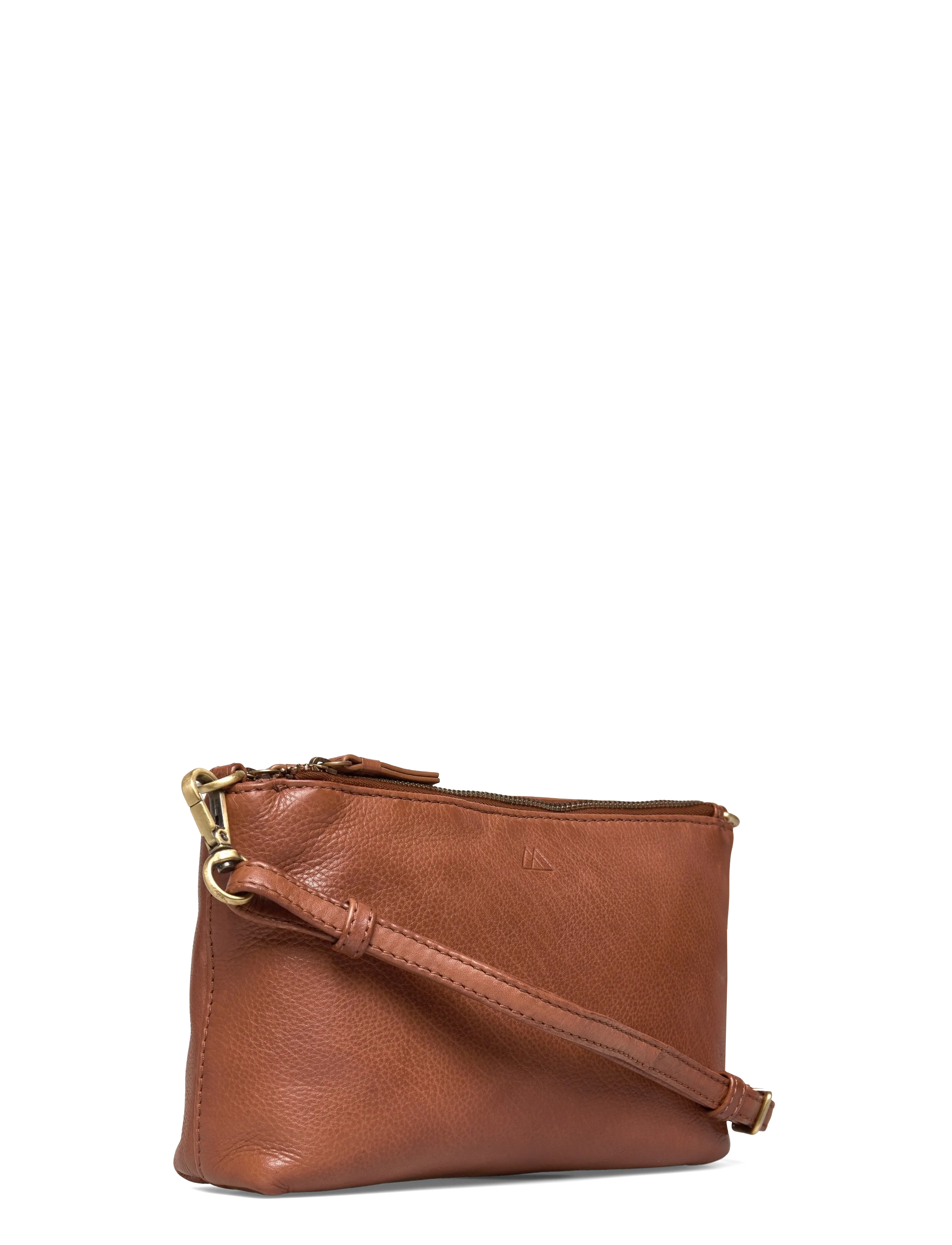 Markberg - MikalaMBG Cross. Bag,Soft Vin. - cognac w/br. gold - 2