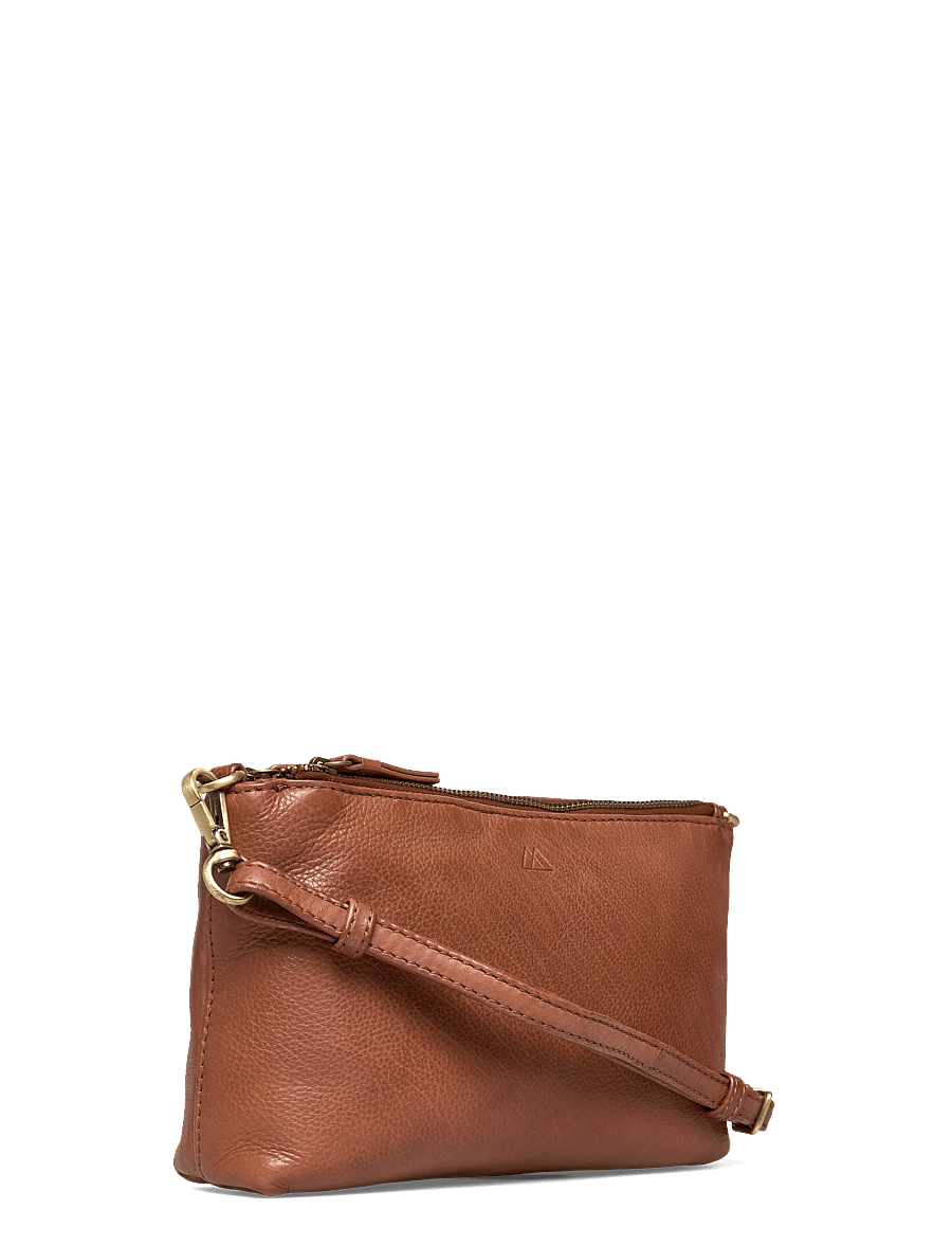Markberg - MikalaMBG Cross. Bag,Soft Vin. - cognac w/br. gold - 2