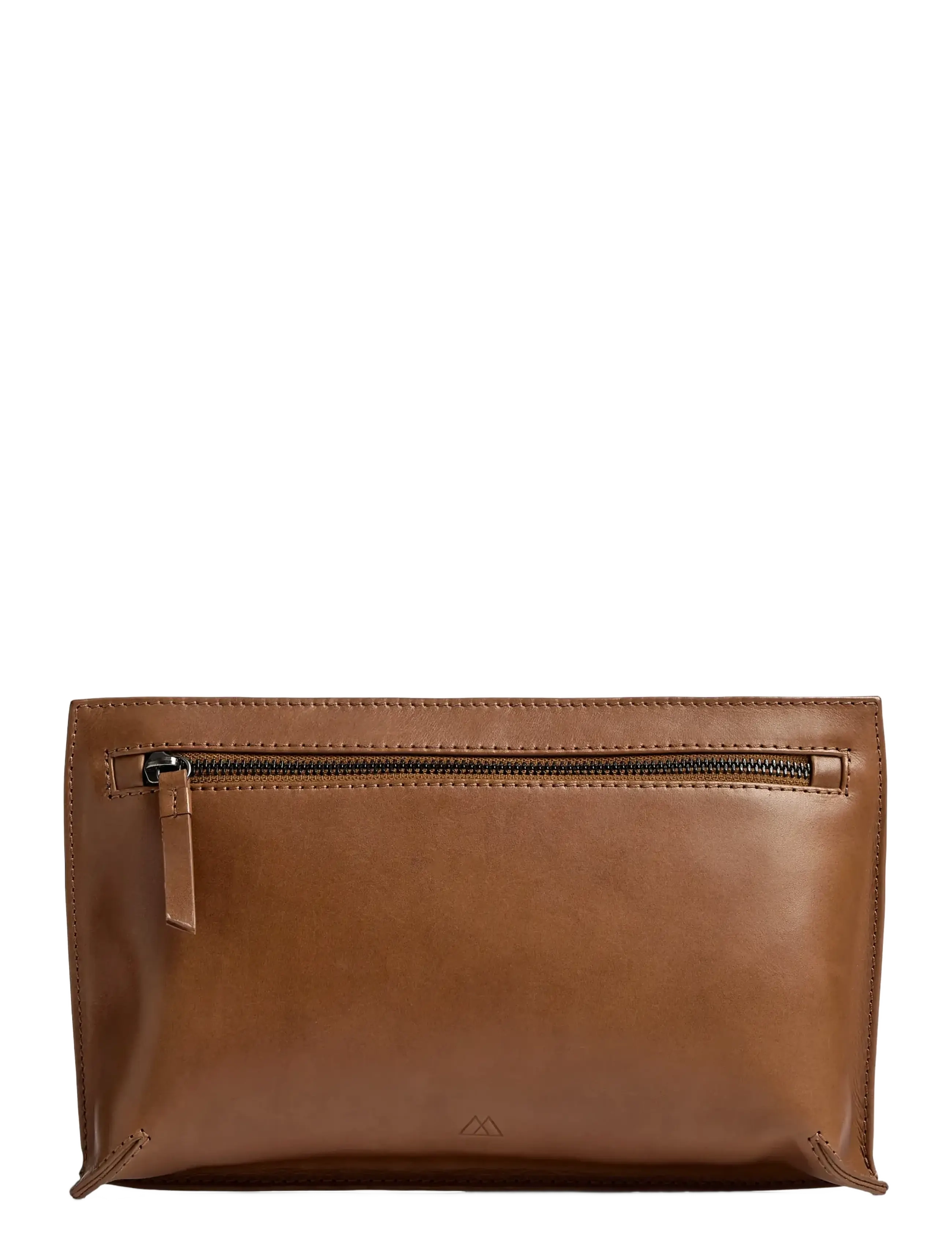 ElleMBG Clutch, Antique - CHESTNUT