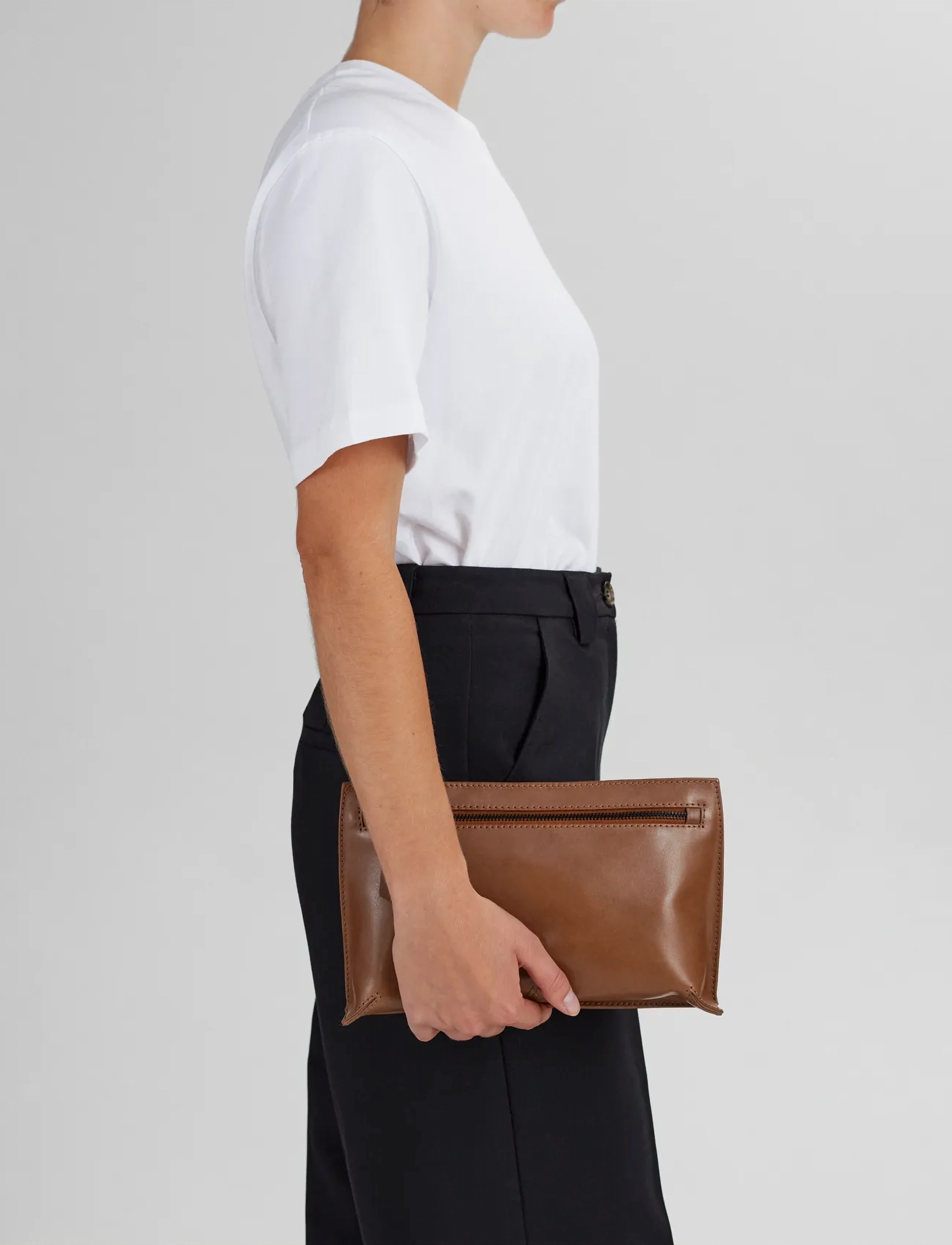 Markberg Ellembg Clutch, Antique, One Size, Brown, Tasker > Clutches, Dame