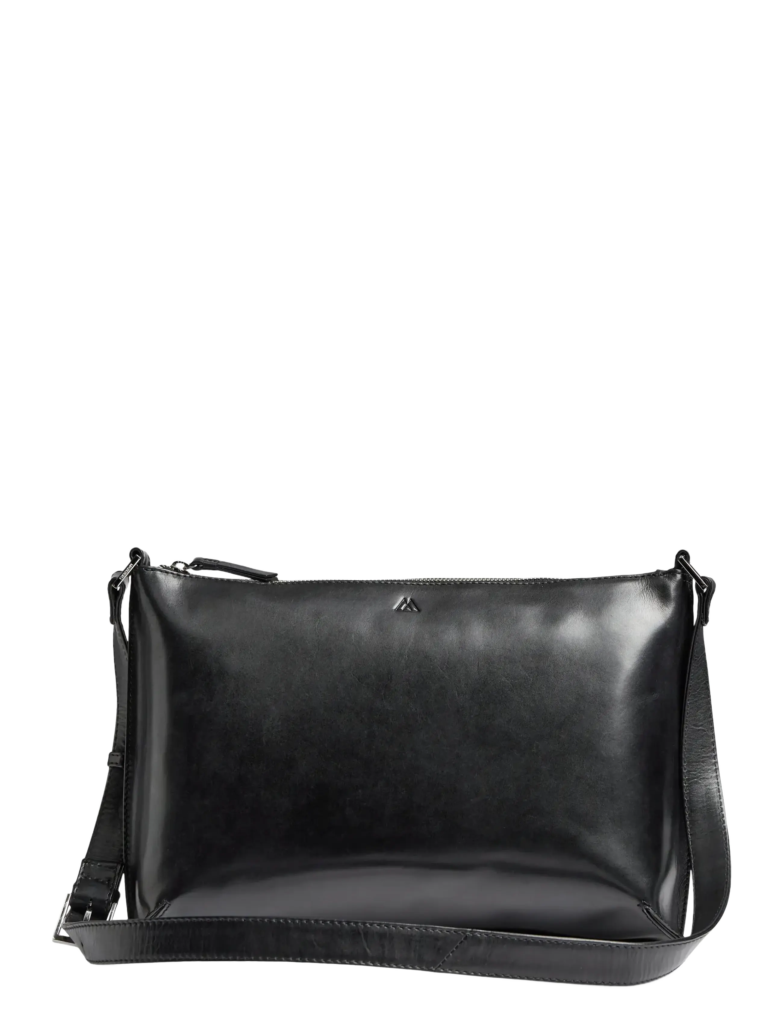 AlettaMBG Crossbody Bag, Ant. - BLACK