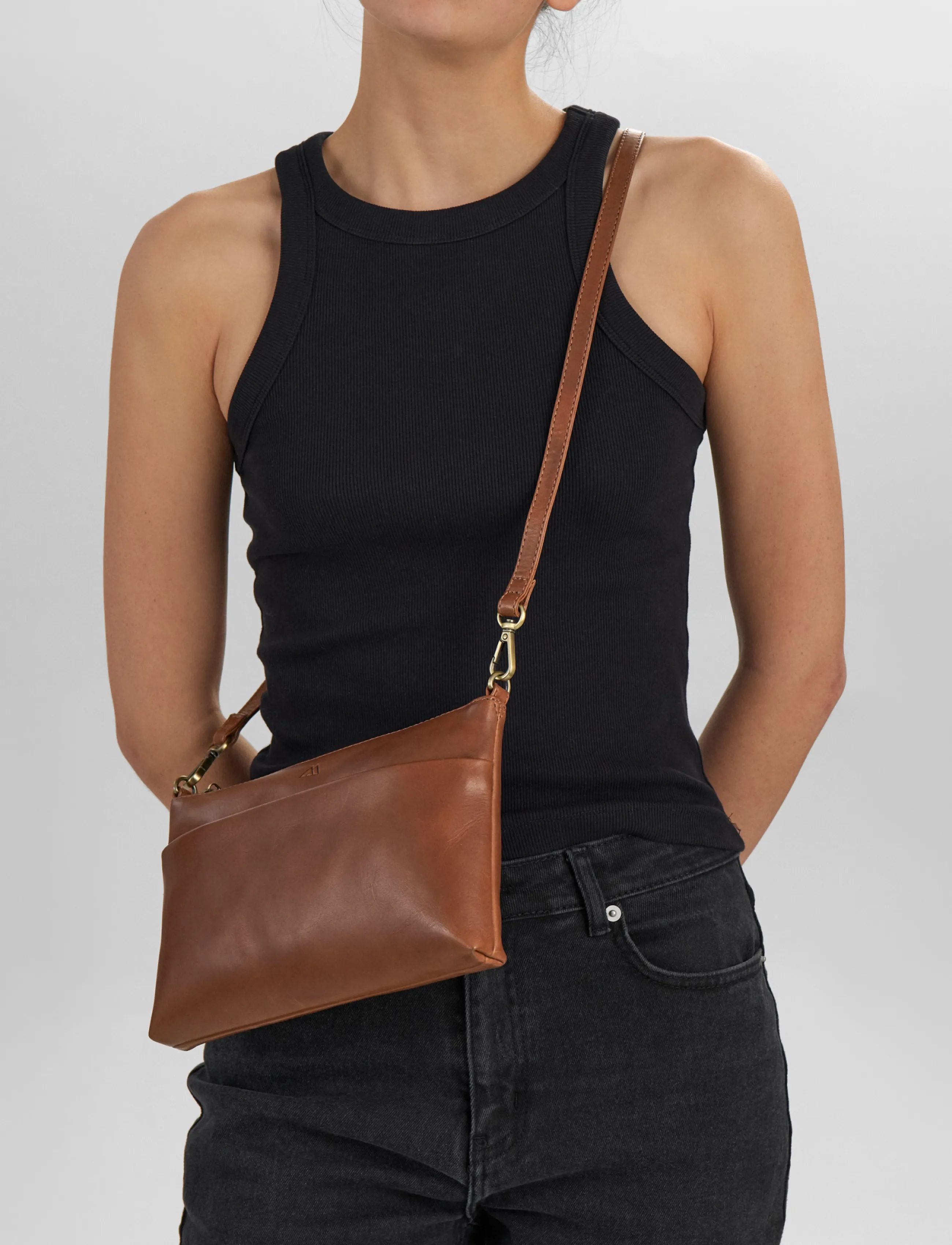 Markberg Karimambg Crossbody Bag, Ant., One Size, Brown, Tasker > Crossbody-Tasker, Dame