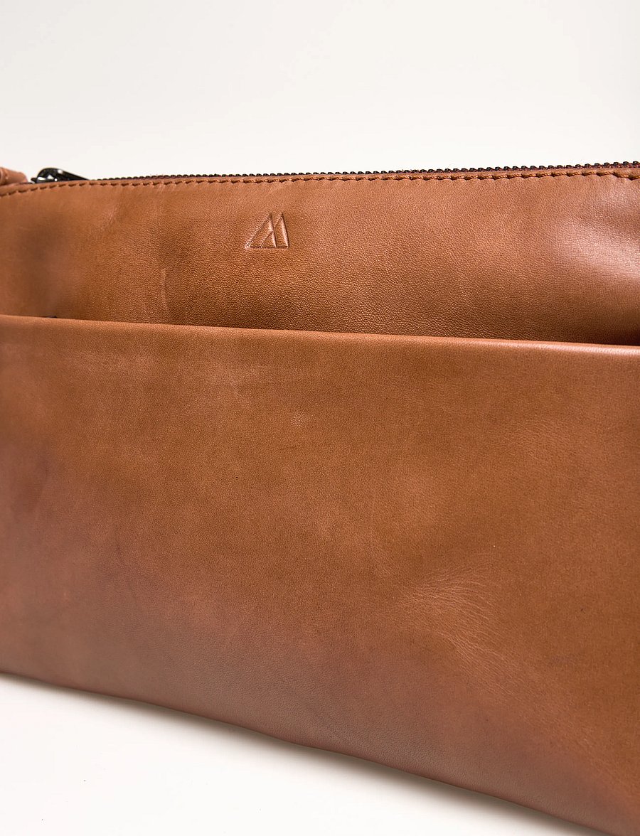 Markberg - KarimaMBG Crossbody Bag, Ant. - moetrendid - chestnut - 3