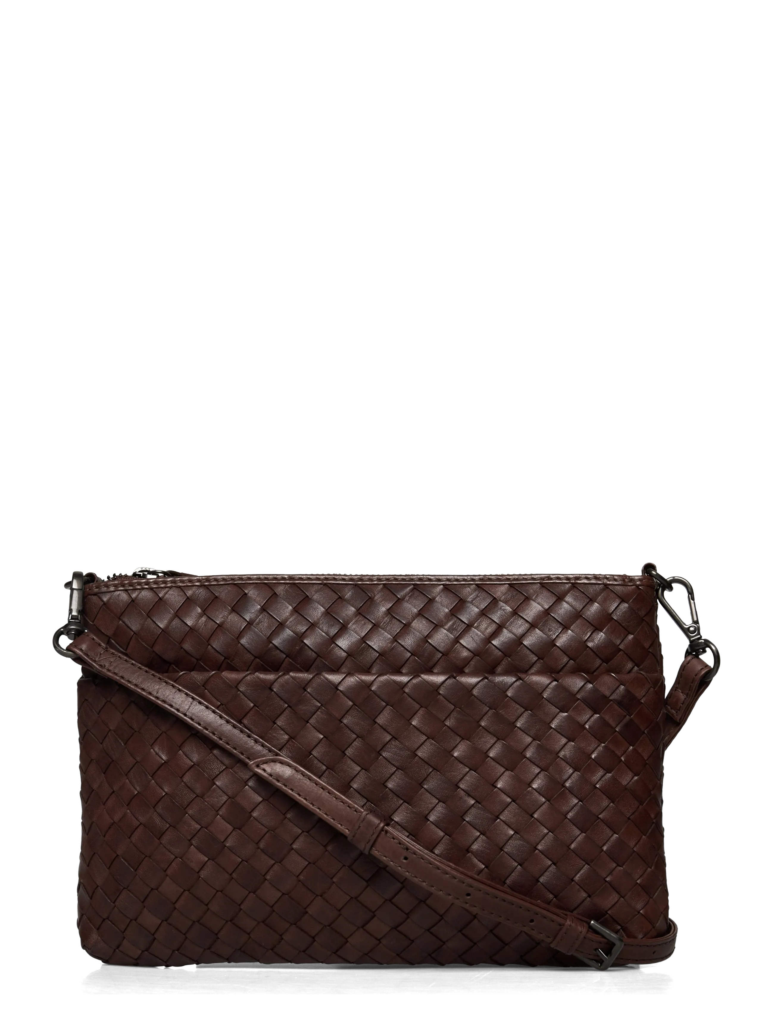 Markberg KarimaMBG Crossbody Bag, Weave - Streetwear - DARK BROWN / brown
