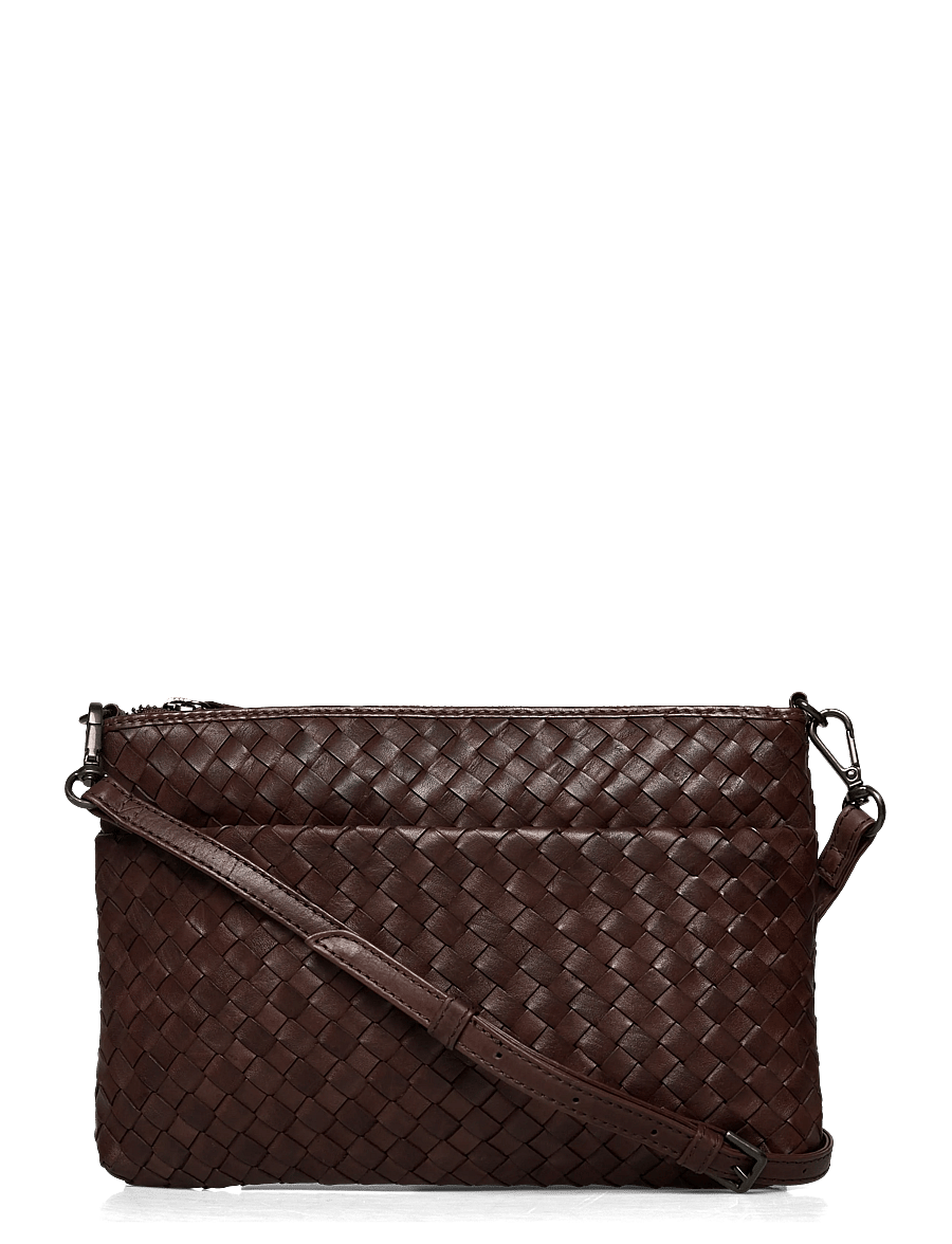 Markberg - KarimaMBG Crossbody Bag, Weave - dark brown - 0
