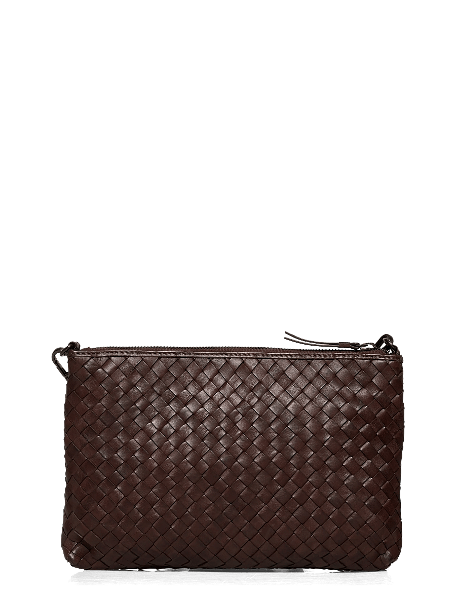 Markberg - KarimaMBG Crossbody Bag, Weave - dark brown - 1