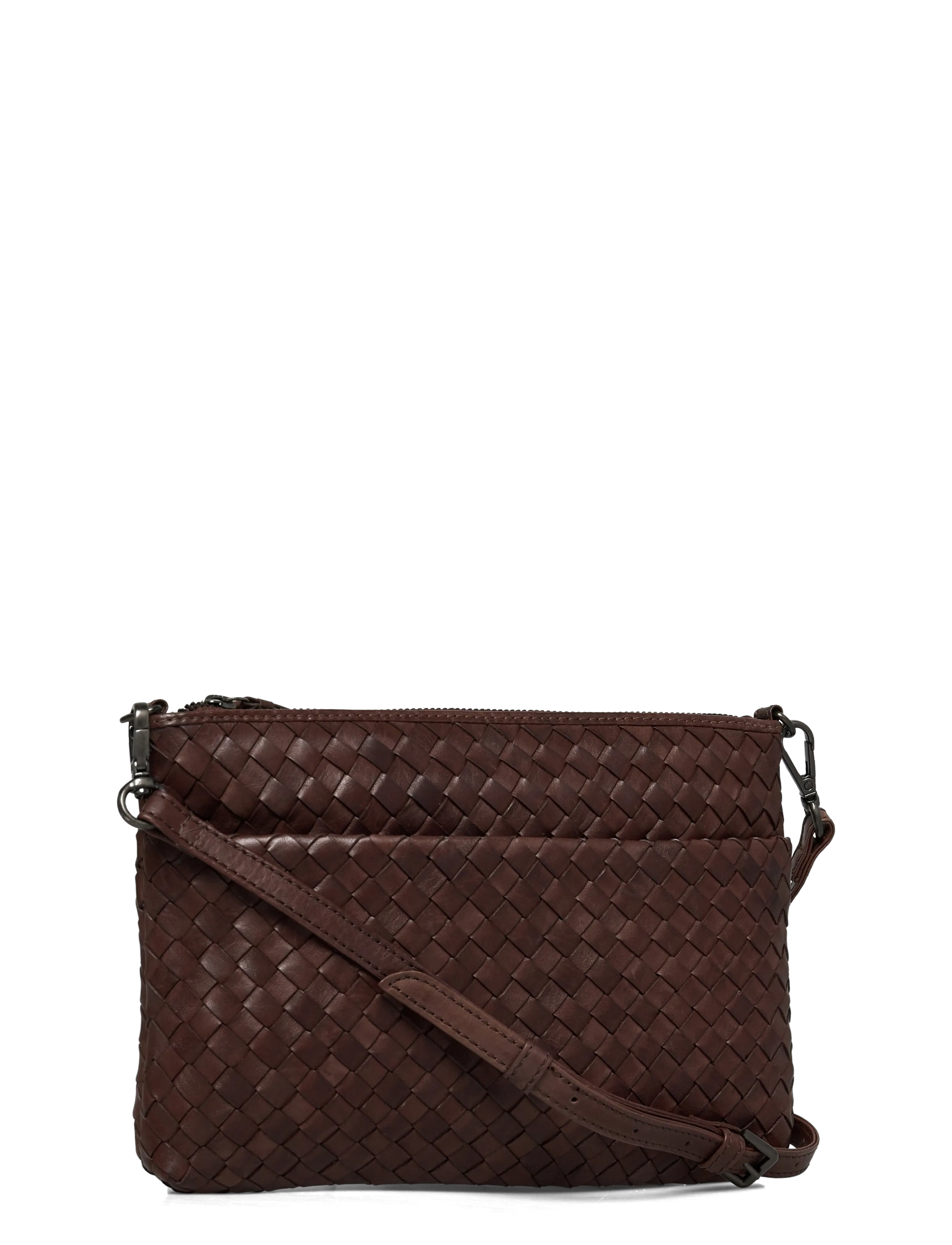 Markberg - KarimaMBG Crossbody Bag, Weave - dark brown - 2