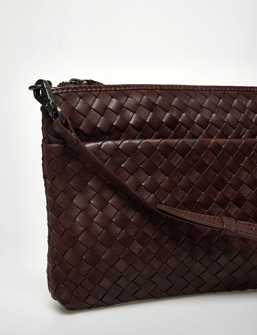 Markberg - KarimaMBG Crossbody Bag, Weave - dark brown - 3
