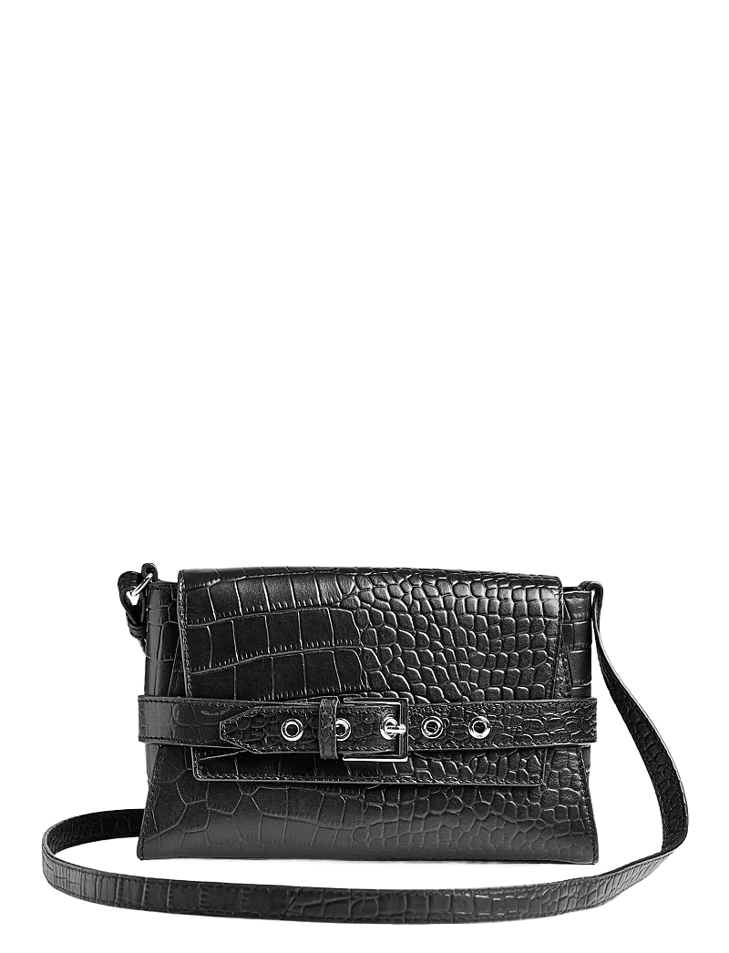 Markberg - EmeraldMBG Crossb. Bag, Croco - fashion trends - black - 1