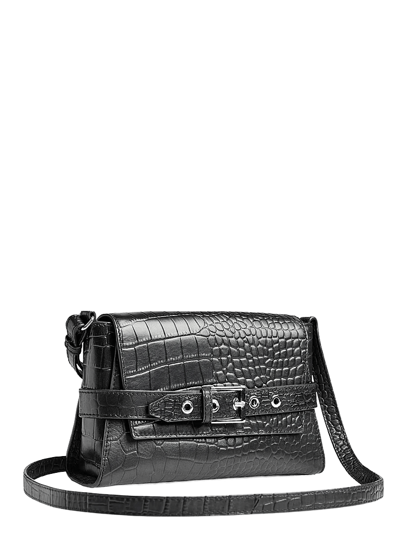 Markberg - EmeraldMBG Crossb. Bag, Croco - fashion trends - black - 2