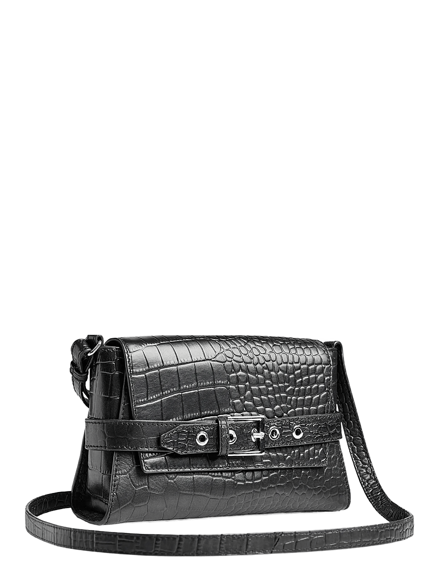 Markberg - EmeraldMBG Crossb. Bag, Croco - black - 2