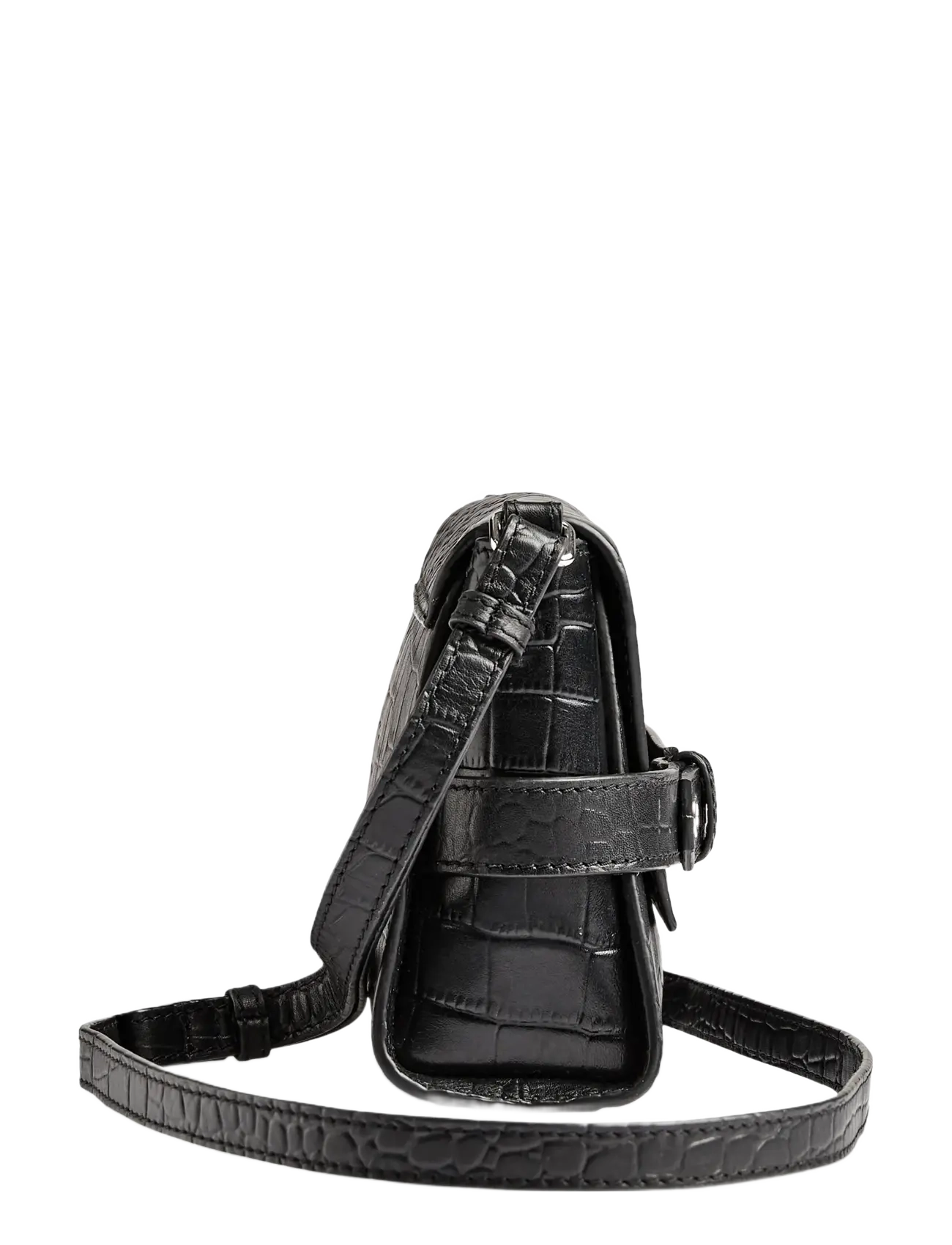 Markberg - EmeraldMBG Crossb. Bag, Croco - black - 3