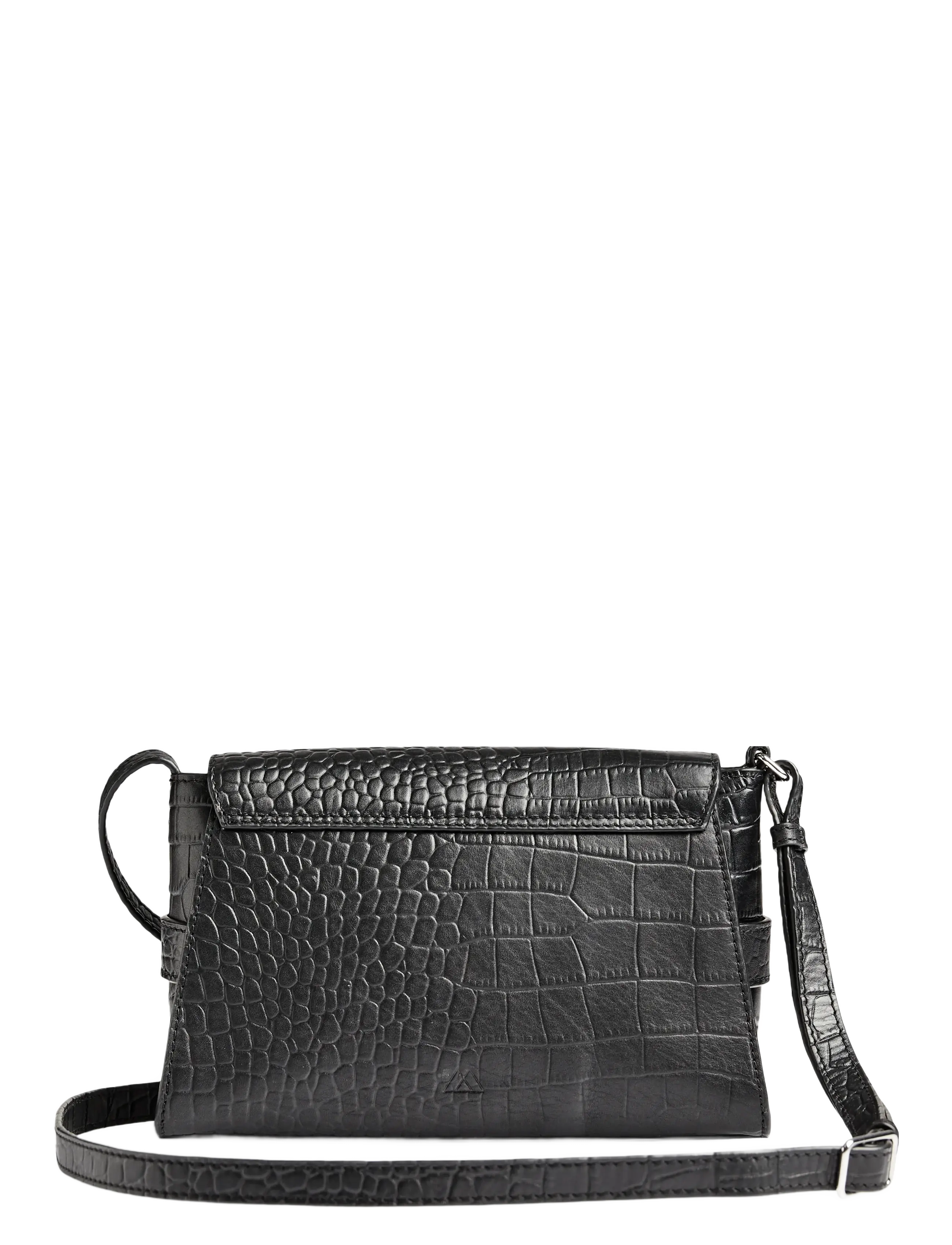 Markberg - EmeraldMBG Crossb. Bag, Croco - black - 4