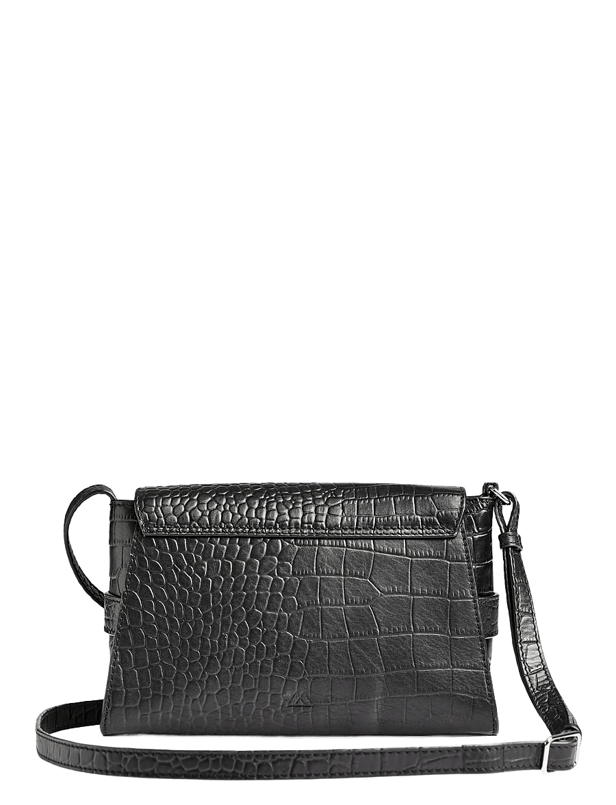 Markberg - EmeraldMBG Crossb. Bag, Croco - black - 4