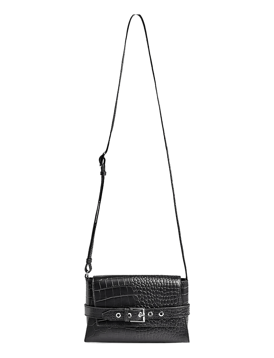 Markberg - EmeraldMBG Crossb. Bag, Croco - black - 5