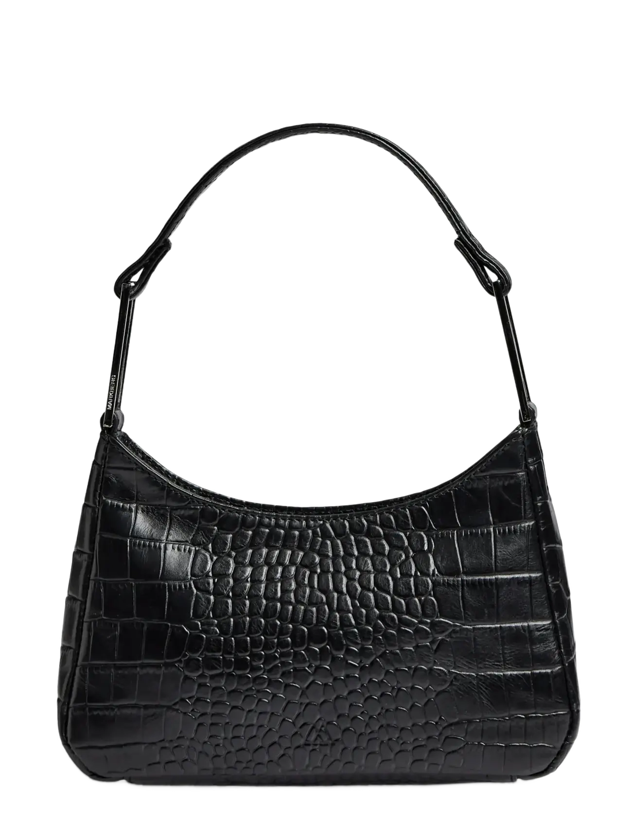 AriallaMBG Handbag, Croco - BLACK