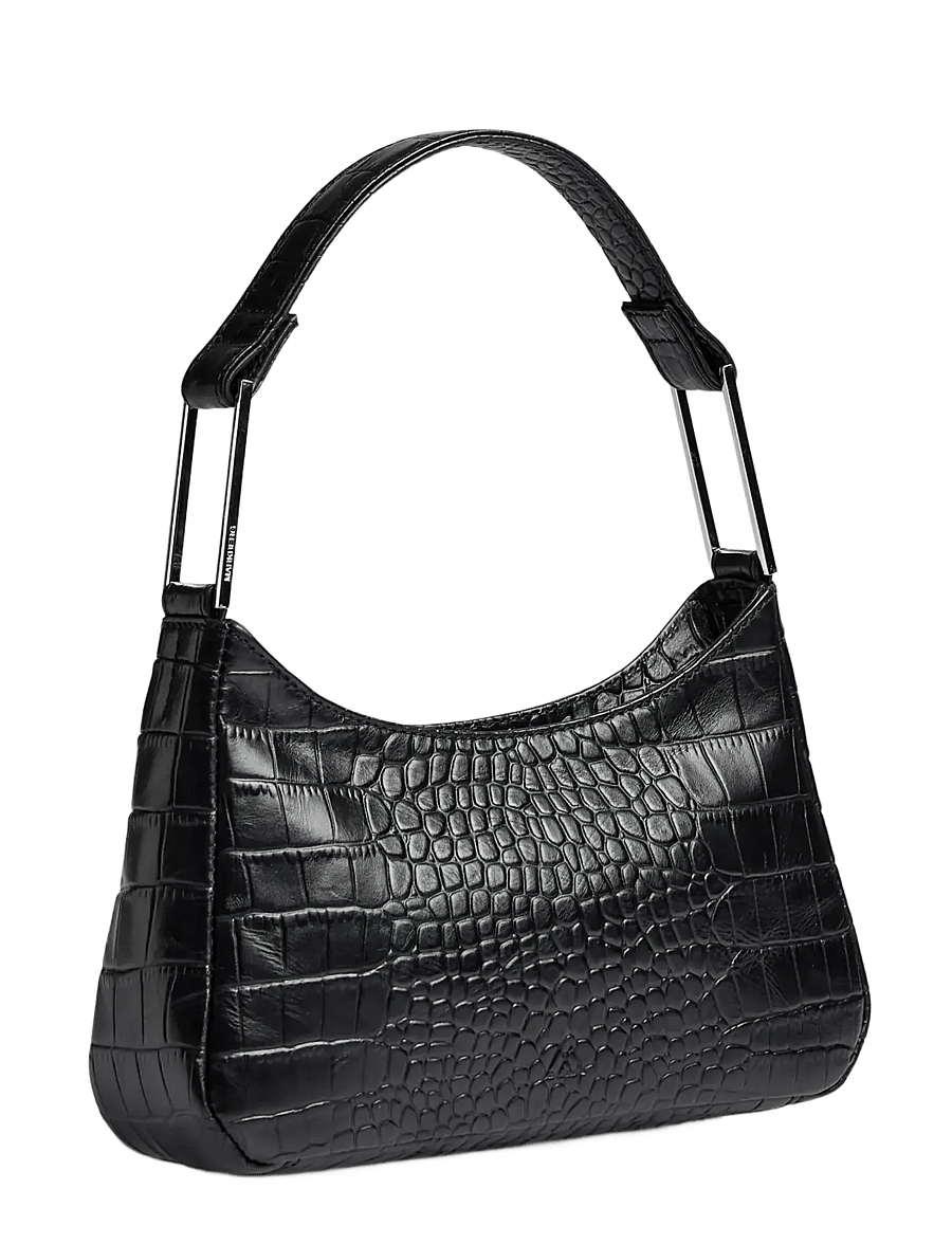 Markberg - AriallaMBG Handbag, Croco - black - 1