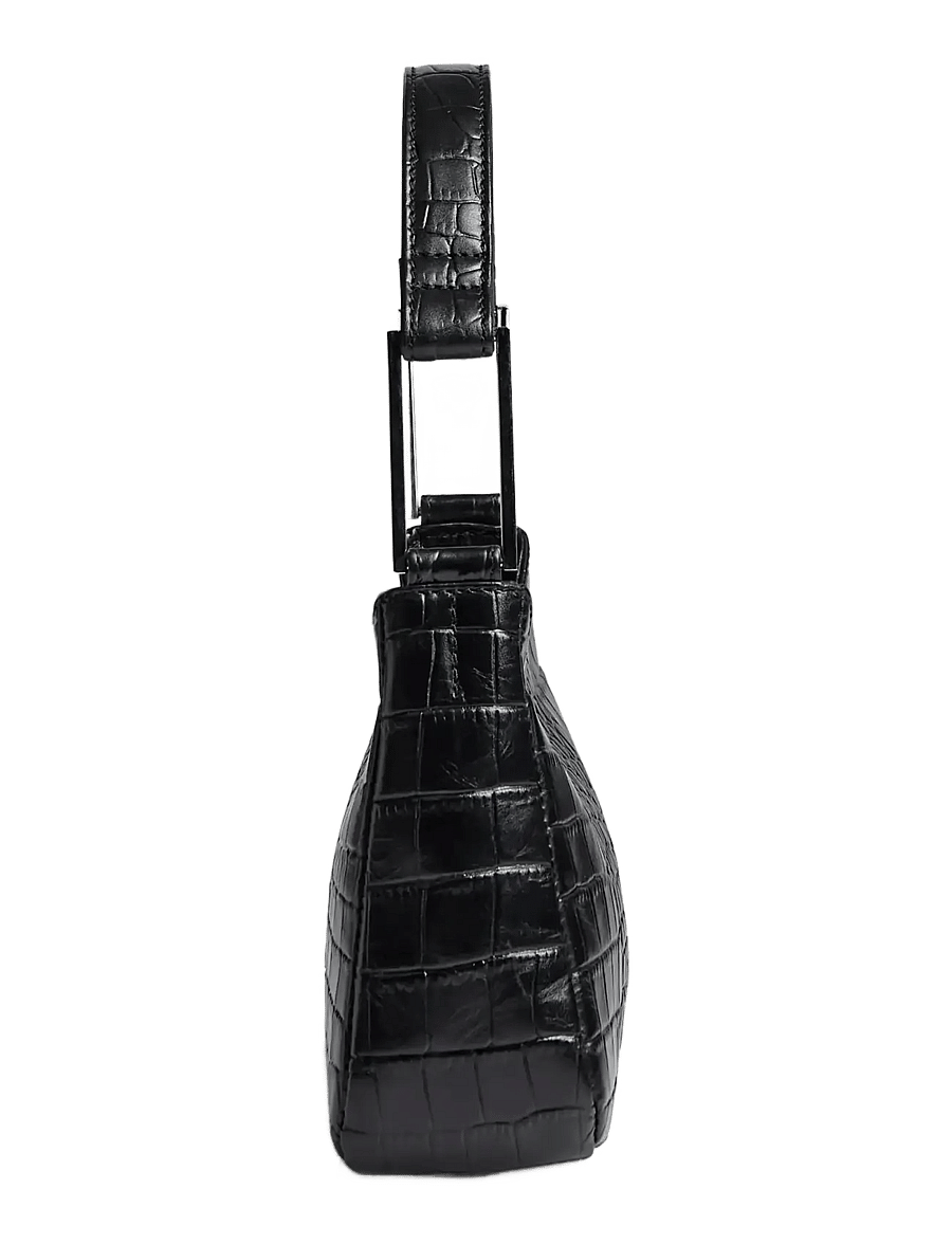 Markberg - AriallaMBG Handbag, Croco - black - 2