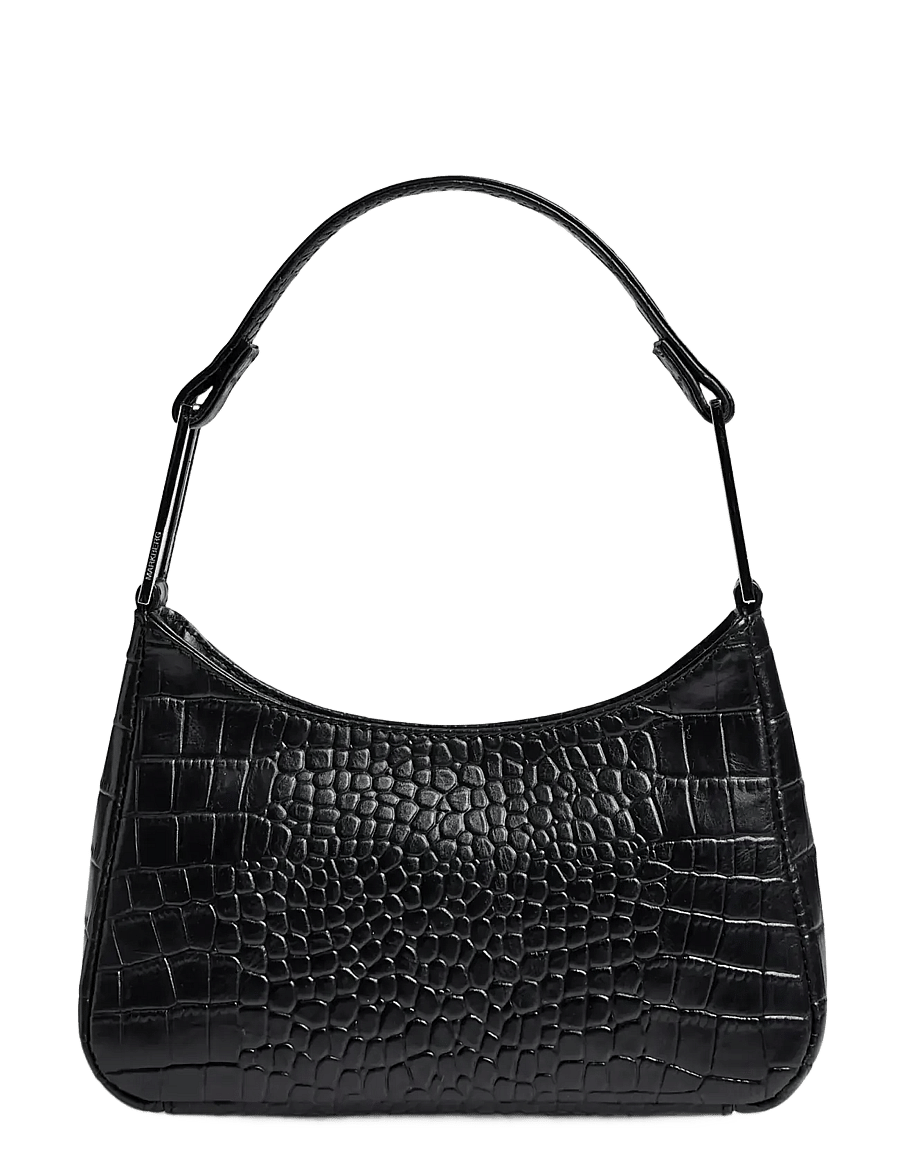 Markberg - AriallaMBG Handbag, Croco - black - 3