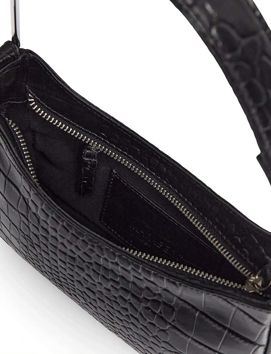 Markberg - AriallaMBG Handbag, Croco - black - 4