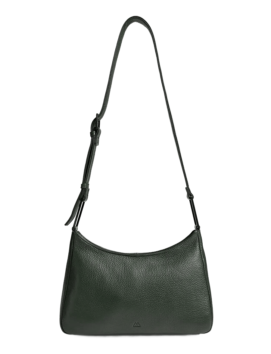 Markberg - NuriaMBG Crossbody Bag, Grain - mode trends - bottle green - 1
