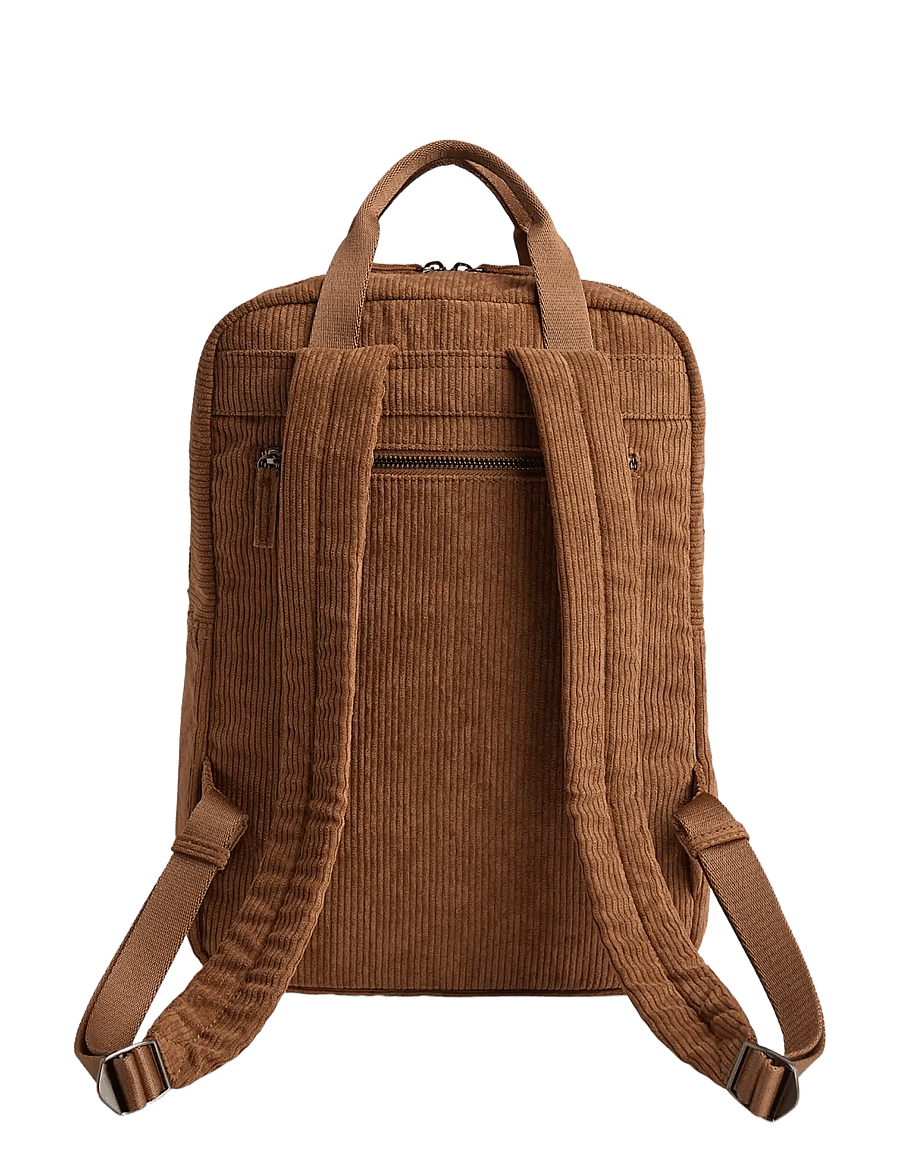 Markberg - DarlaMBG Backpack, Corduroy - modetrender - cognac - 4