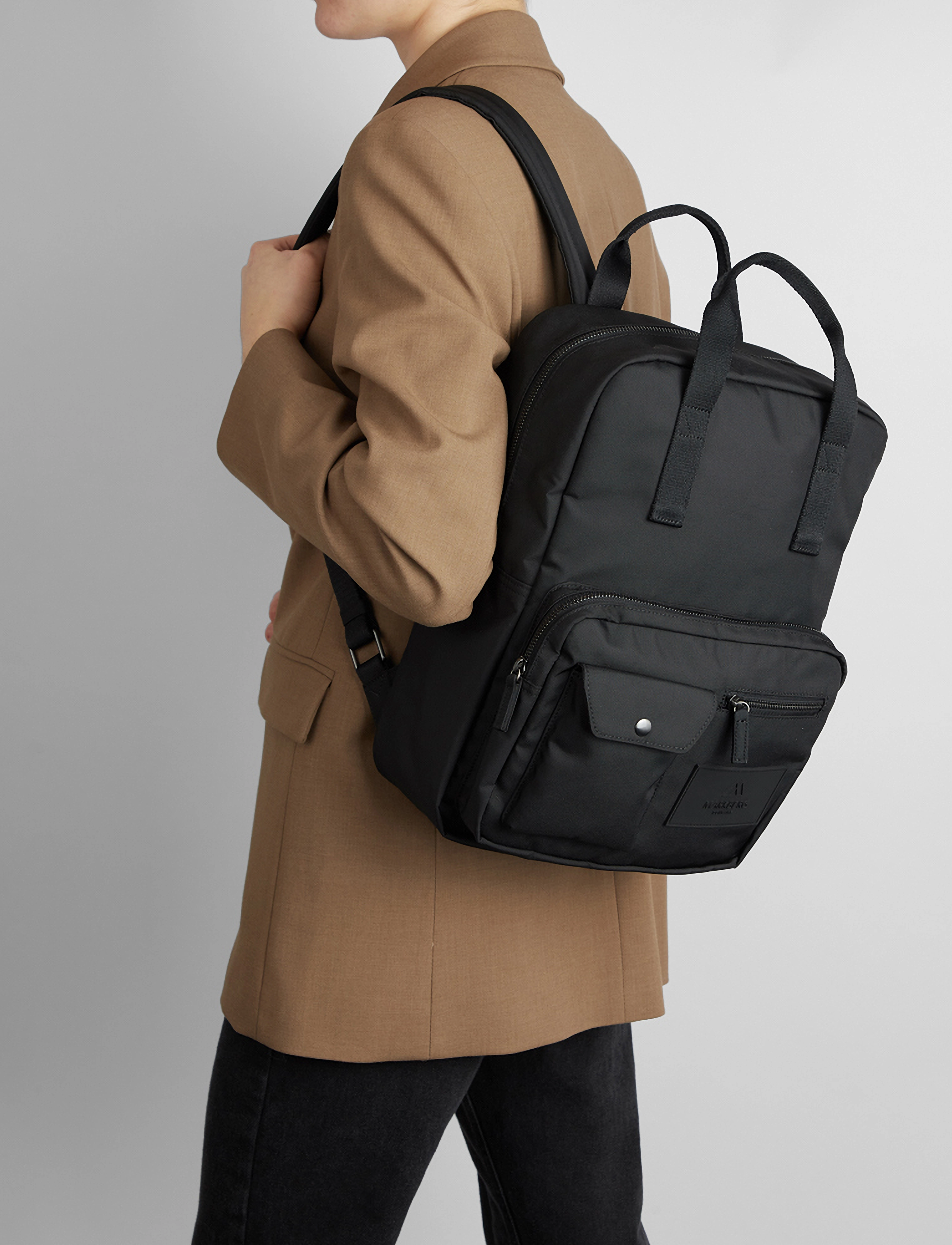 Markberg - DarlaMBG Backpack, Monochrome - moetrendid - black - 0