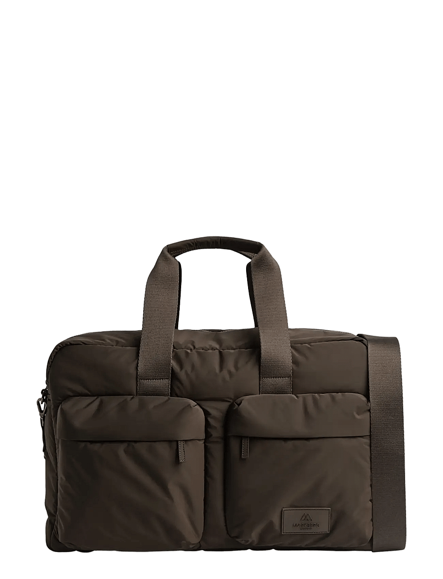Markberg - MoreMBG Weekend Bag, Recycled - fashion trends - espresso brown - 1