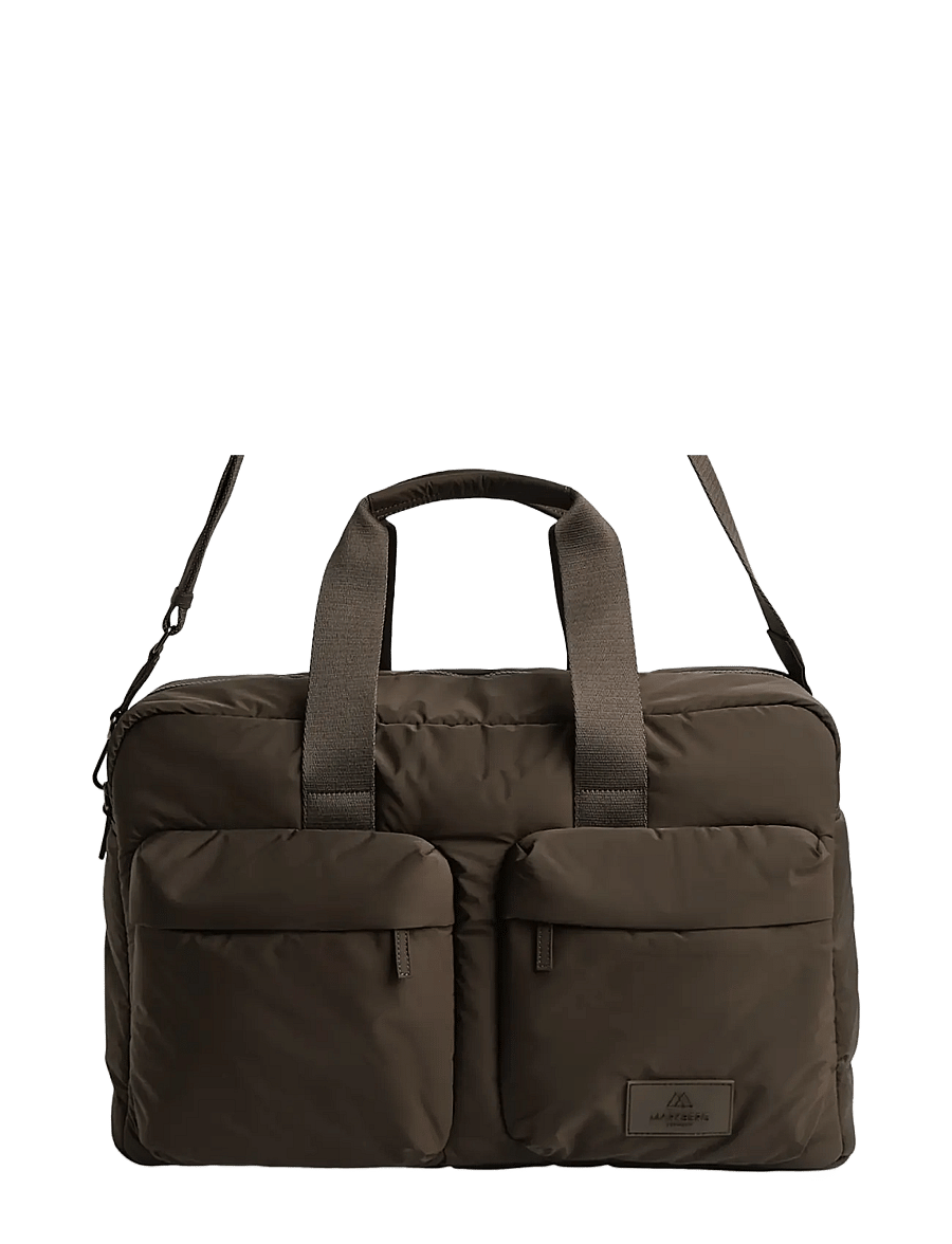 Markberg - MoreMBG Weekend Bag, Recycled - fashion trends - espresso brown - 5