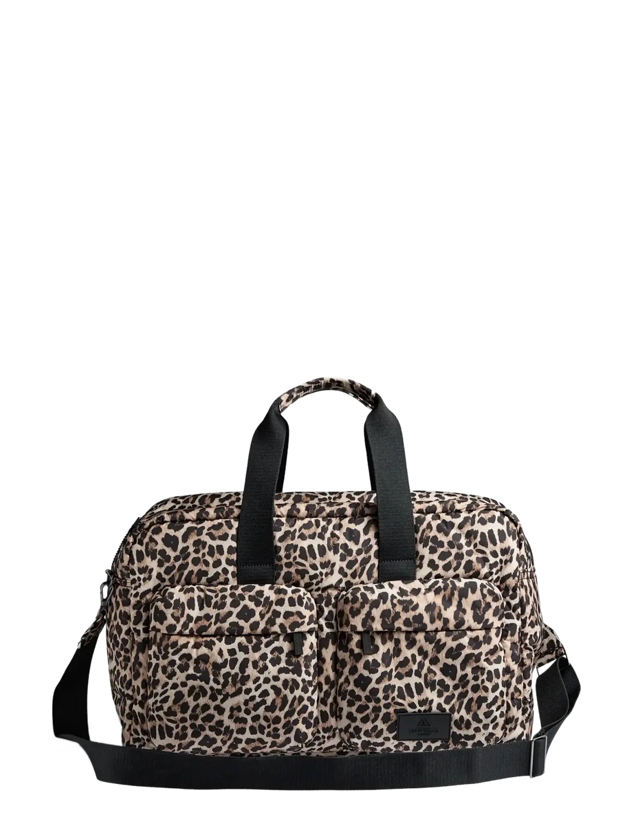 Markberg MoreMBG Weekend Bag, Recycled - Viikonloppulaukut - LEOPARD / black