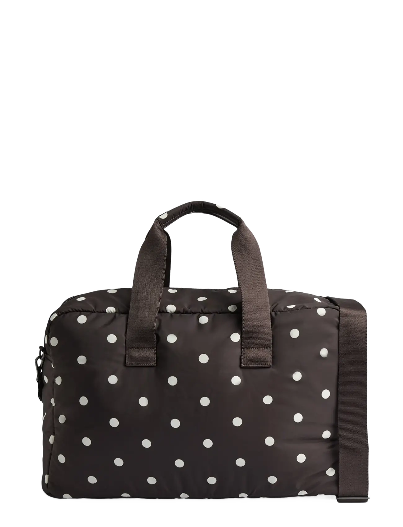 Markberg - MoreMBG Weekend Bag, Recycled - mode trends - polka dot, brown - 4