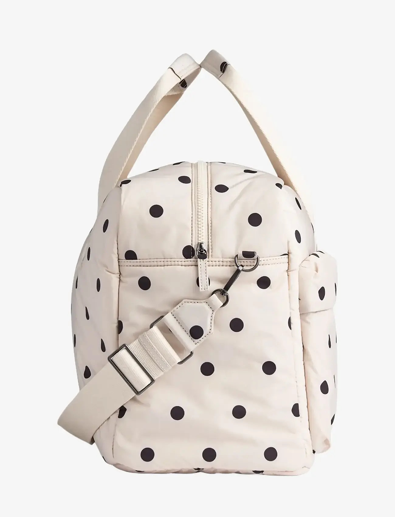Markberg - MoreMBG Weekend Bag, Recycled - mados tendencijos - polka dot, creme - 2