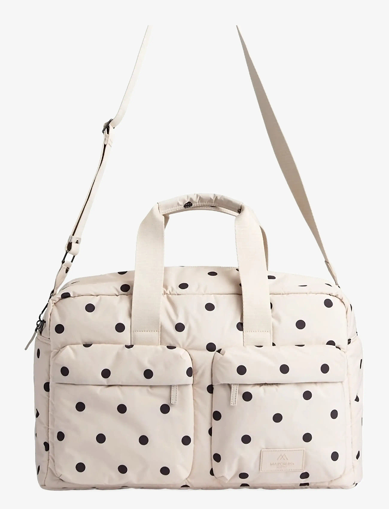 Markberg - MoreMBG Weekend Bag, Recycled - mados tendencijos - polka dot, creme - 4