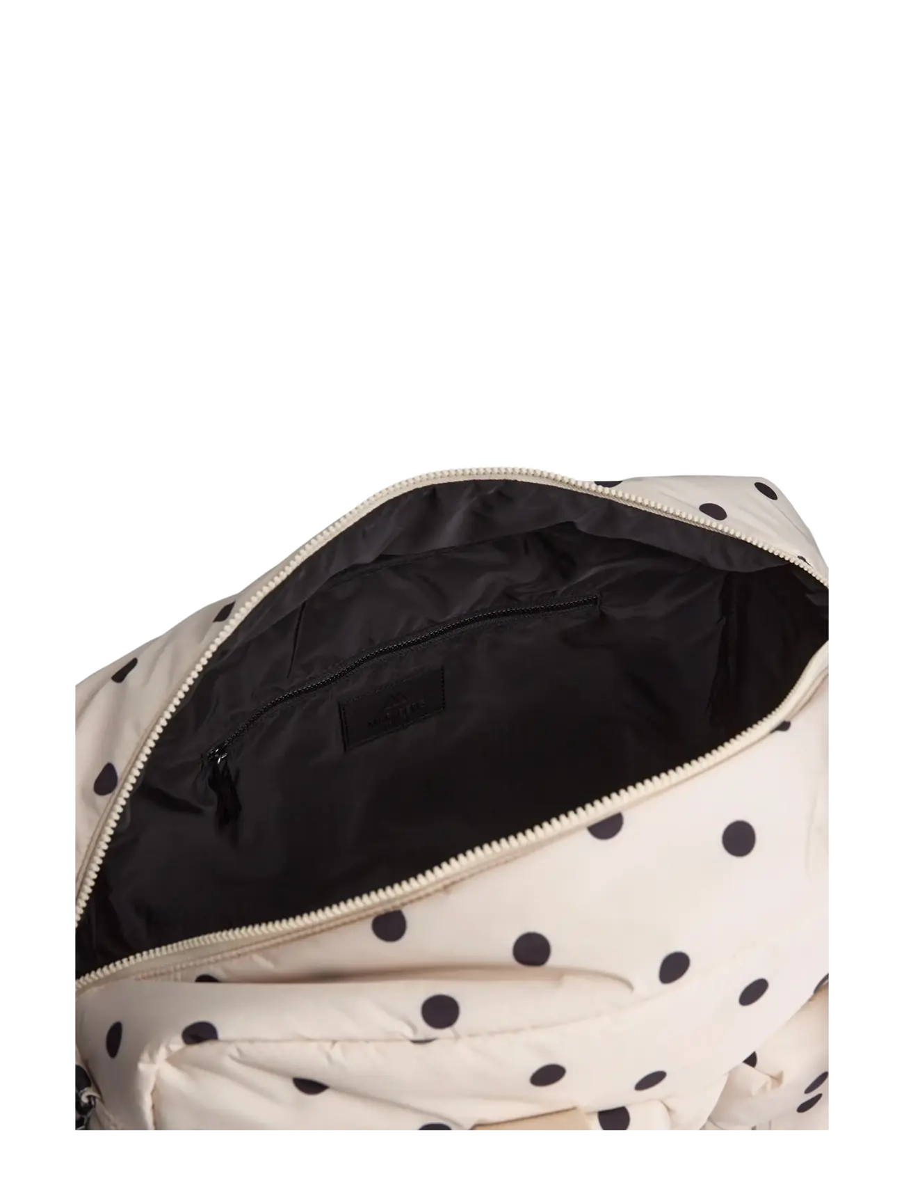 Markberg - MoreMBG Weekend Bag, Recycled - modetrender - polka dot, creme - 5