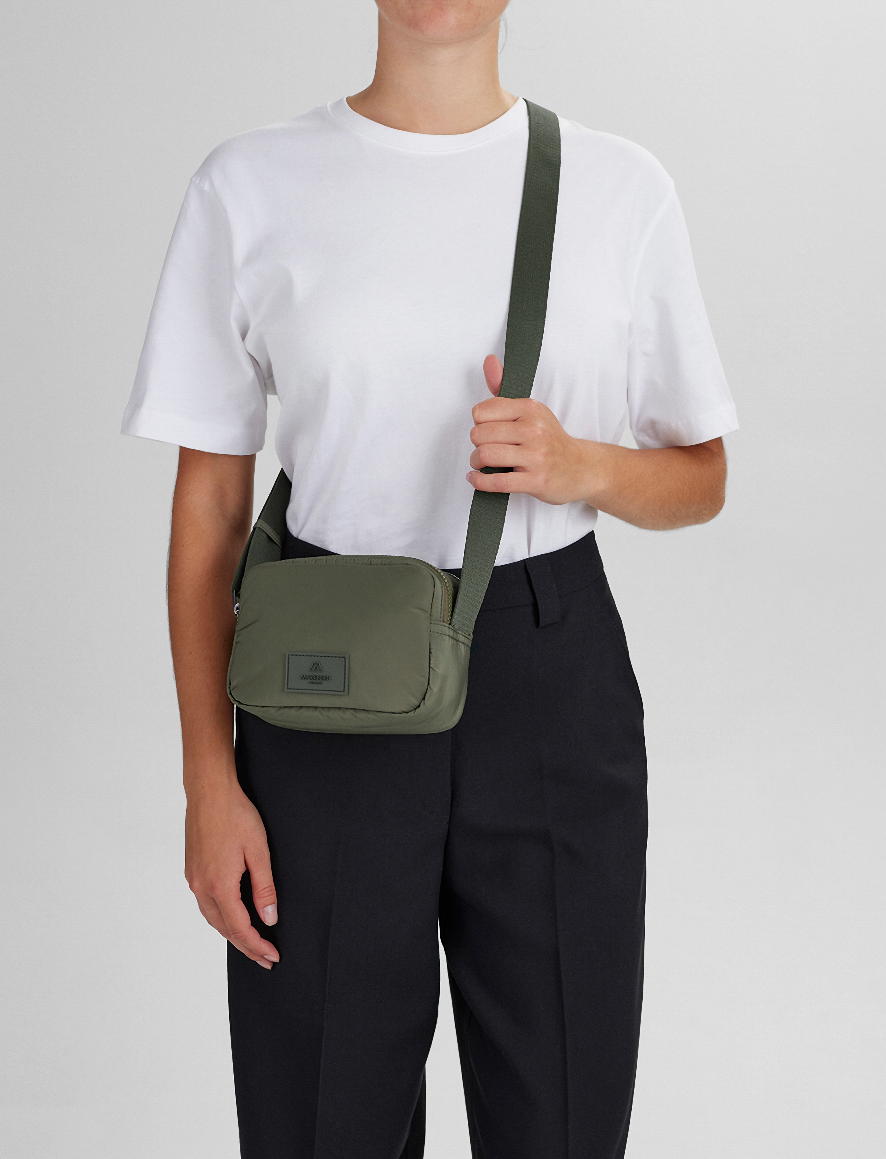 Markberg Famembg Bum Bag, Recycled, One Size, Bags, Khakigrün - Crossbody Frauen