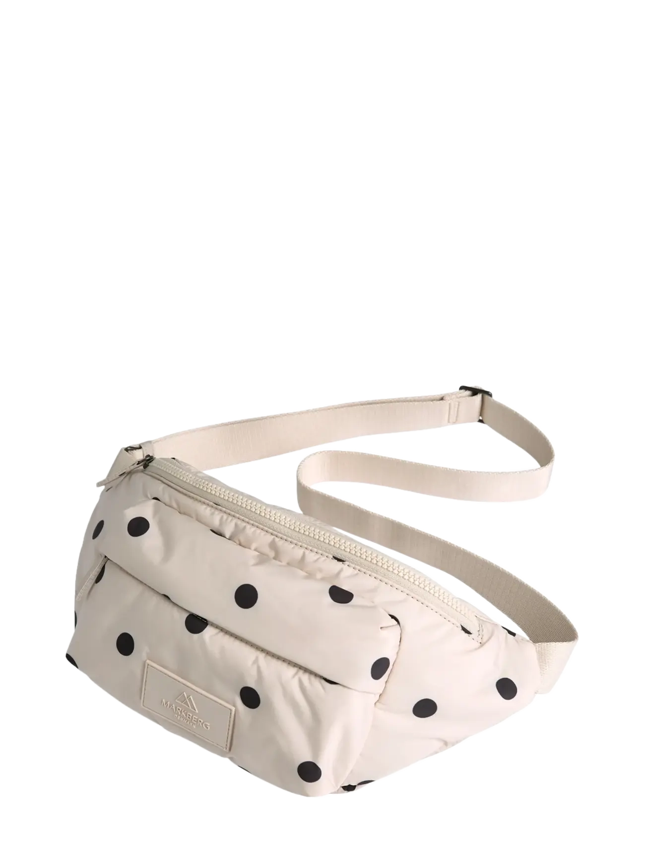 FameMBG Bum Bag, Recycled - POLKA DOT, CREME