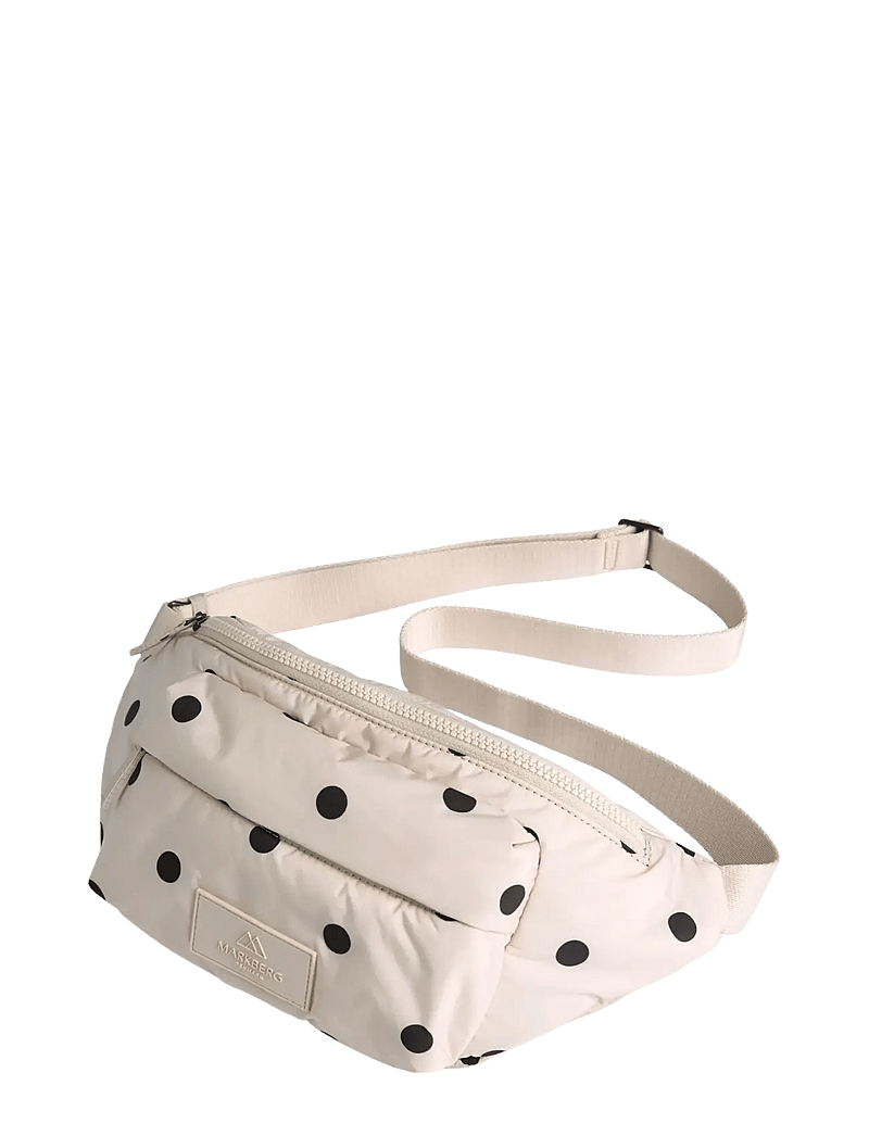 Markberg - FameMBG Bum Bag, Recycled - fashion trends - polka dot, creme - 0
